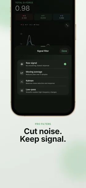 Physics Toolbox Accelerometer screenshot 3