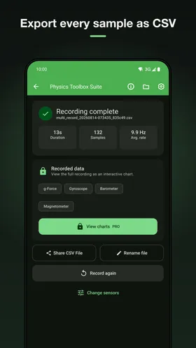 Physics Toolbox Sensor Suite screenshot 7